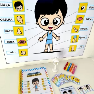 Kit Atividades Nosso Corpo