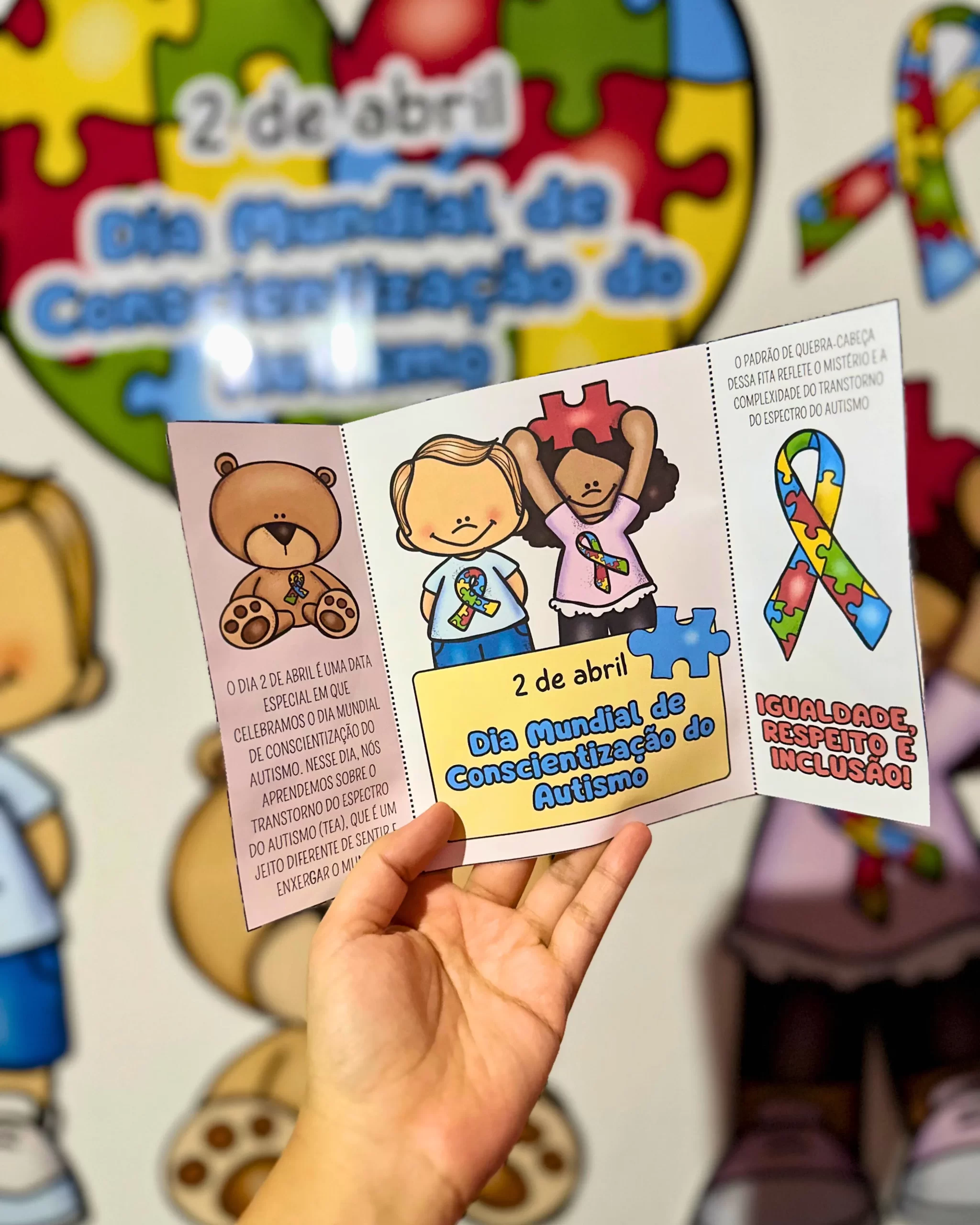 Kit Dia Mundial de Conscientizacão do Autismo - Imagem 4