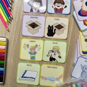 Jogo da memória Opostos