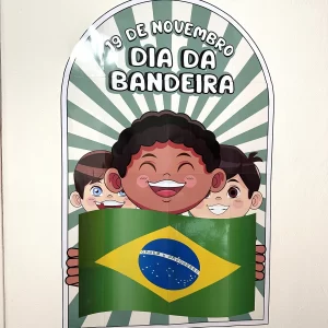 Painel dia da Bandeira