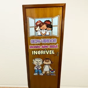 Decoração de porta