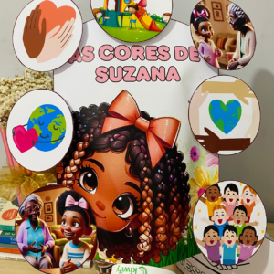 História na luva- As cores de Suzana
