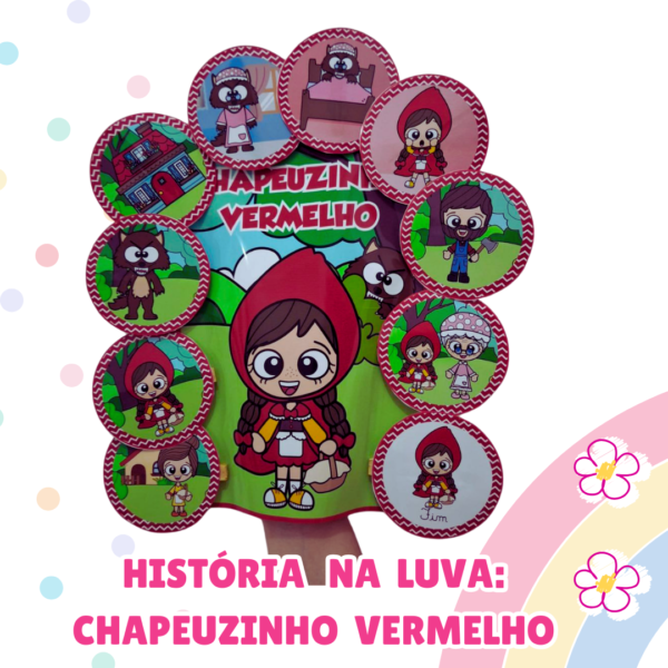 História na Luva - Chapeuzinho Vermelho