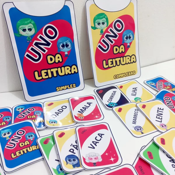 Uno da leitura tema Divertidamente - Imagem 3
