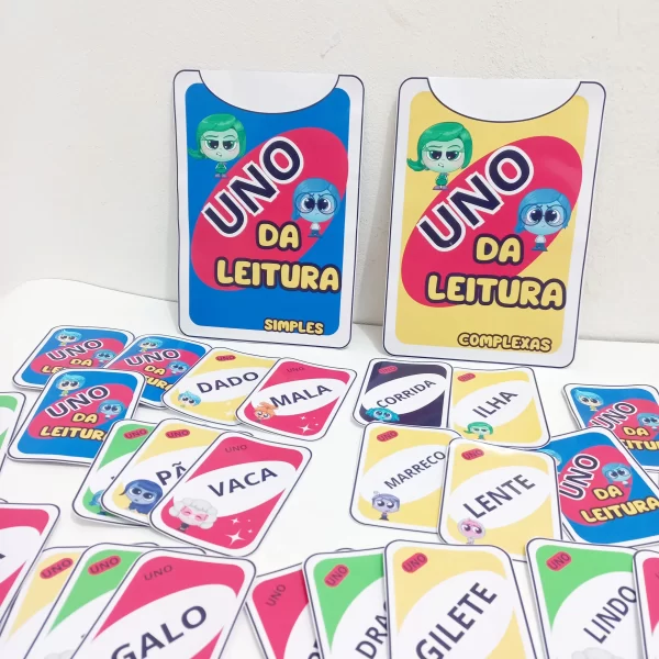 Uno da leitura tema Divertidamente - Imagem 2