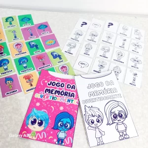 Jogo da memória tema Divertidamente