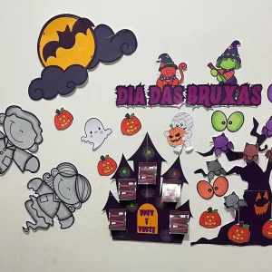 Painel dia das bruxas