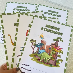 CAPA ATIVIDADES DINOSSAURO