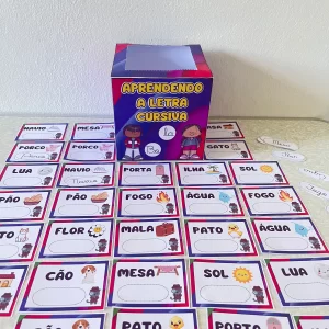 Aprendendo a letra cursiva
