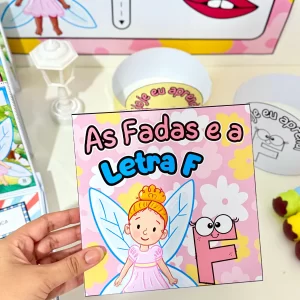 História na Caixa Letra F