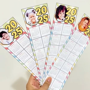 Calendário 2025 Marca Páginas