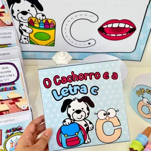 História na Caixa Letra C