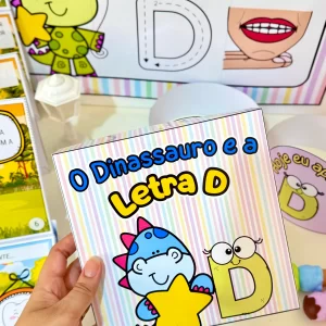 História na Caixa Letra D