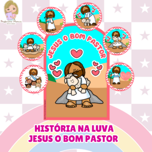 Luva da História - Jesus, o Bom Pastor 🐑✨