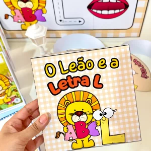História na Caixa Letra L