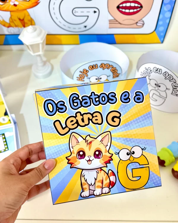 História na Caixa letra G
