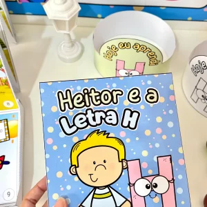 História na Caixa Letra H