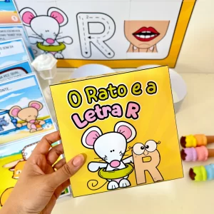 História na Caixa Letra R