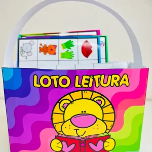 Loto Leitura - Fichas de Palavras Dissílabas