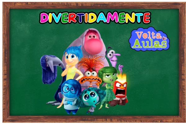 Volta às aulas com Divertidamente