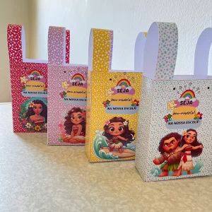 Sacolinha Volta às Aulas – Tema Moana