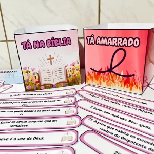 ✨ "Tá na Bíblia ou Tá Amarrado?" – O Jogo Divertido para Ensinar a Palavra de Deus! ✨