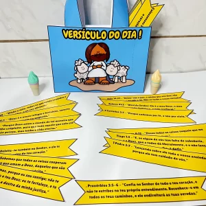 SACOLA VERSÍCULO DO DIA – ALIMENTE SUA FÉ DIARIAMENTE!