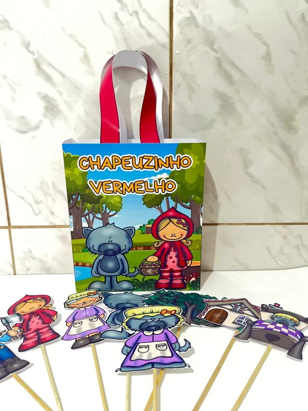 Sacolinha Teatral CHAPEUZINHO VERMELHO - Imagem 2