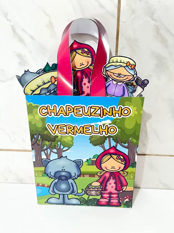 Sacolinha Teatral CHAPEUZINHO VERMELHO - Imagem 5