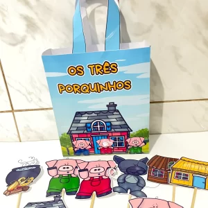 Sacolinha  Teatral TRÊS PORQUINHOS!