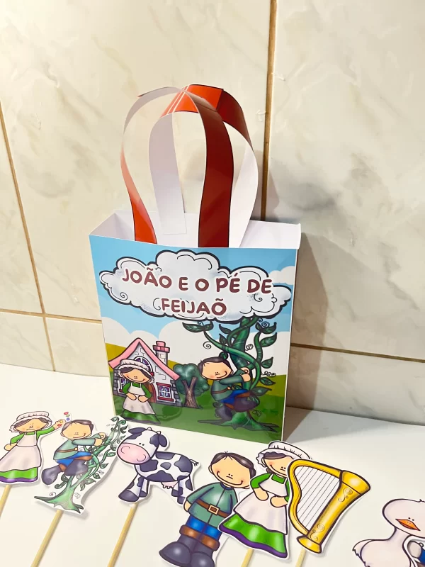 Sacolinha Teatral JOÃO E O PÉ DE FEIÃO - Imagem 3