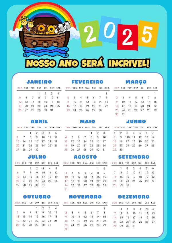 Kit Decoração de Sala “A Arca de Noé” - Imagem 2