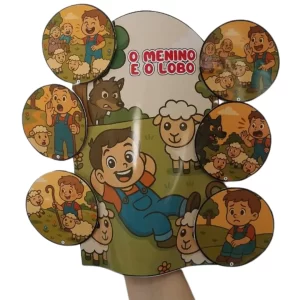 Fábula na Luva: O Menino e o Lobo