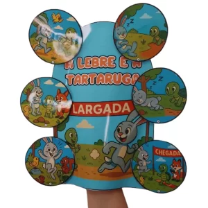 Fábula na Luva: A Lebre e a Tartaruga