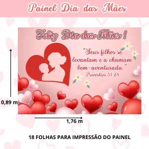 Painel Bíblico Dia das Mães
