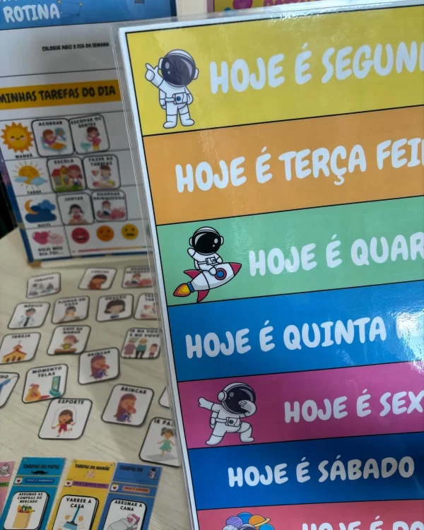 Plaquinhas de Rotina Personalizadas - Imagem 2