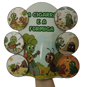 Fábula na Luva: A Cigarra e a Formiga