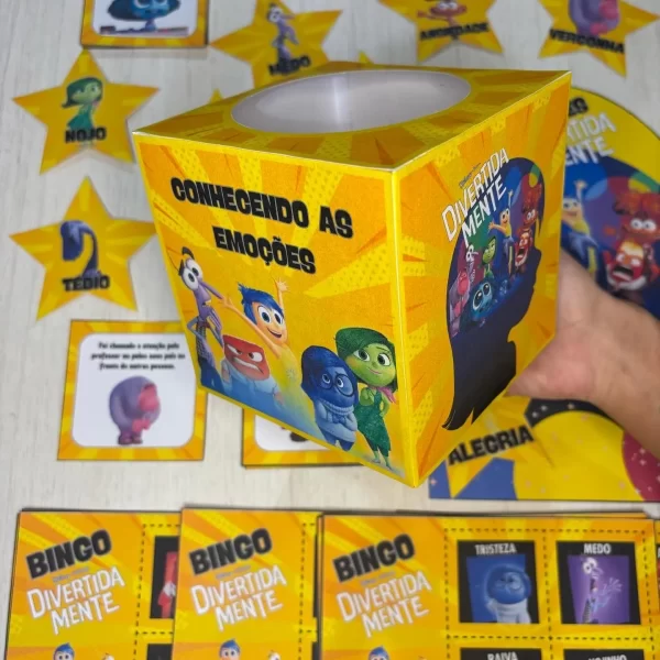  Kit Divertidamente: Explorando Emoções de Forma Divertida