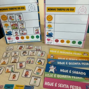 Plaquinhas de Rotina Personalizadas