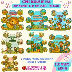 Combo Fábulas na Luva – Edição Completa