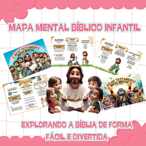 MAPA MENTAL BÍBLICO INFANTIL