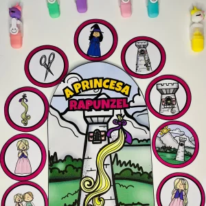 Luva de Histórias: A Princesa Rapunzel