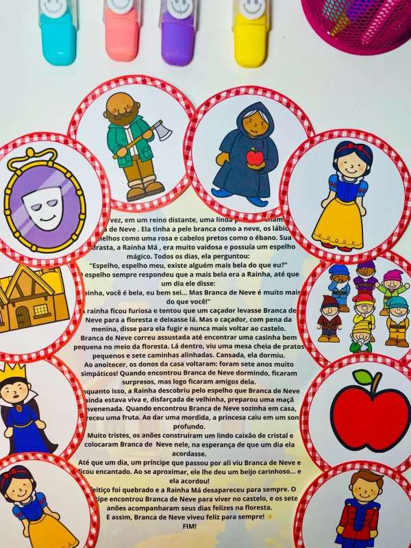 Luva de História: Branca de Neve - Imagem 2