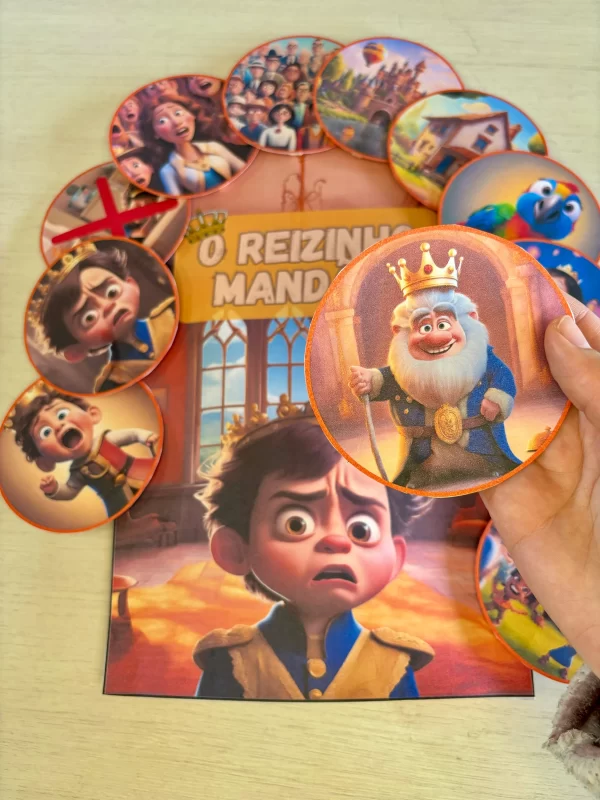 Luva de História: O Reizinho Mandão