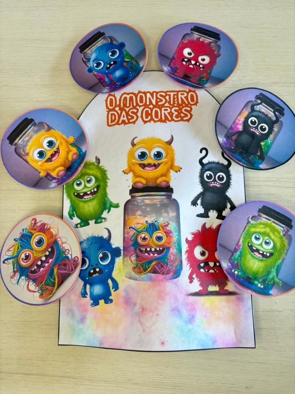 Luva - O Monstro das Cores - Imagem 2