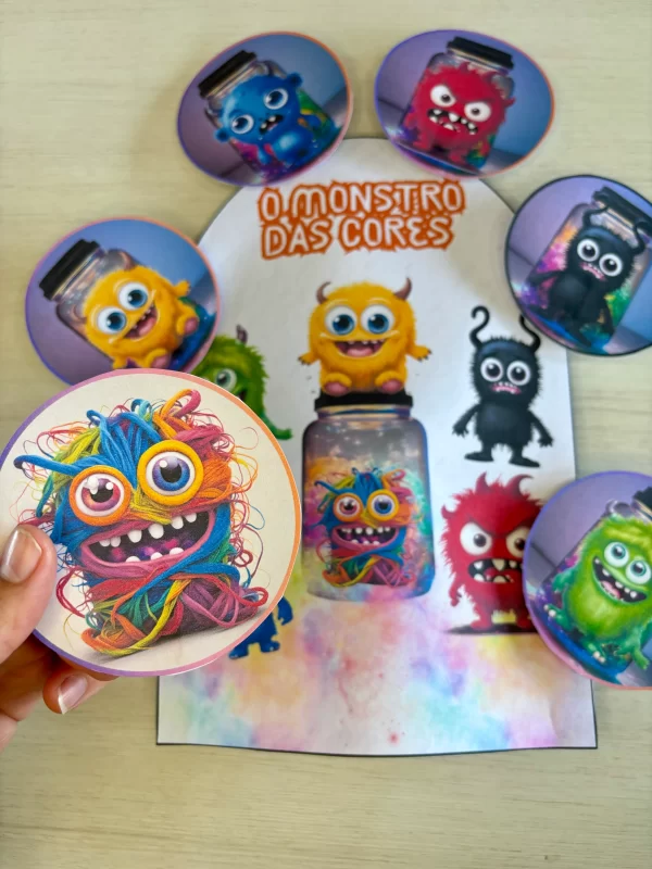 Luva - O Monstro das Cores - Imagem 3