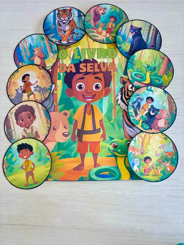 Luva Historinha – O Livro da Selva