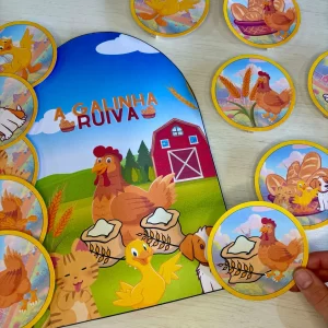 Luva - A Galinha Ruiva