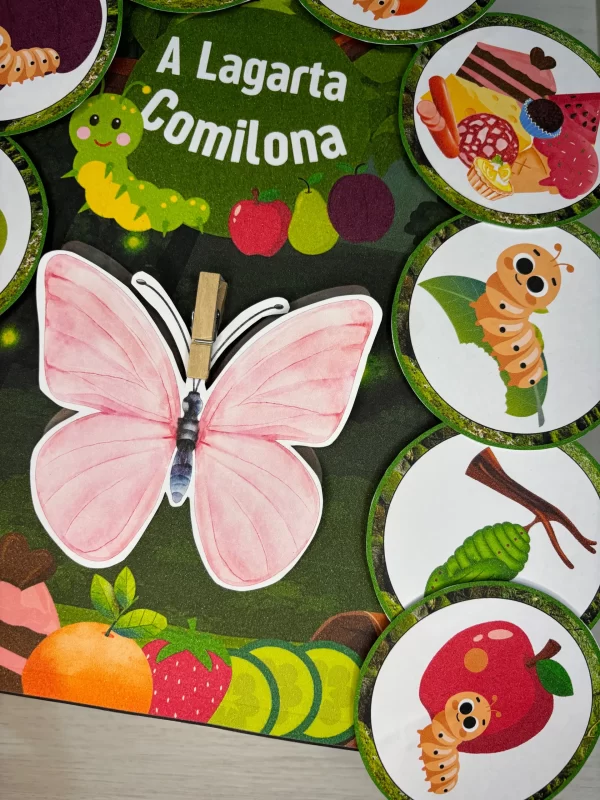 Luva - A Lagarta Comilona - Imagem 4