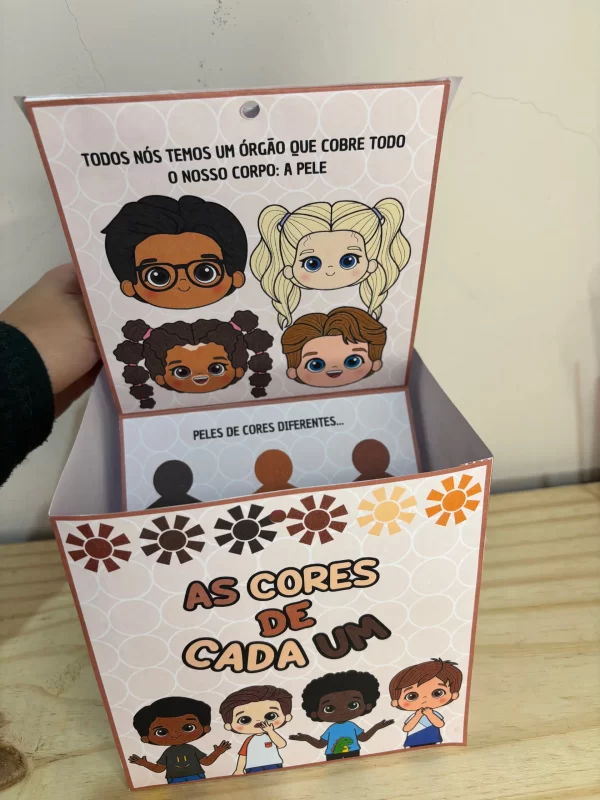 AS CORES DE CADA UM